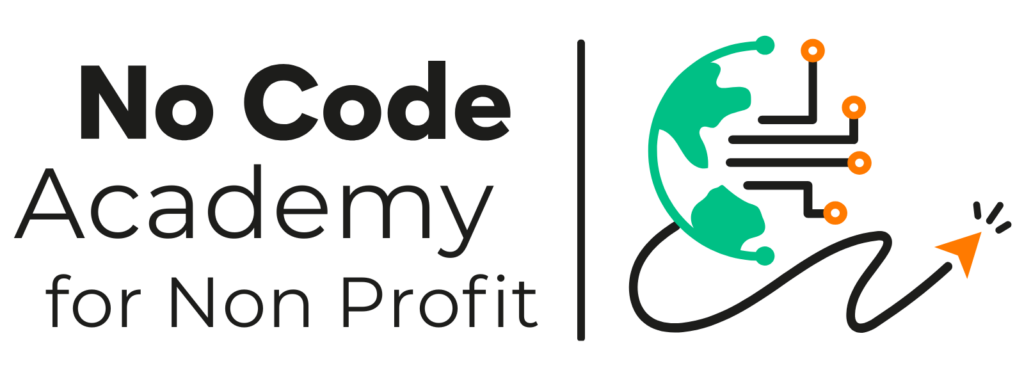 Logo No Code Academy for Non Profit